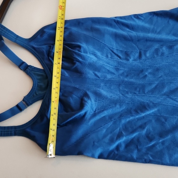 Nike Womens Fit Dry Racerback tank top Blue size XS 0-2 Athletic Shirt Running - Picture 7 of 9